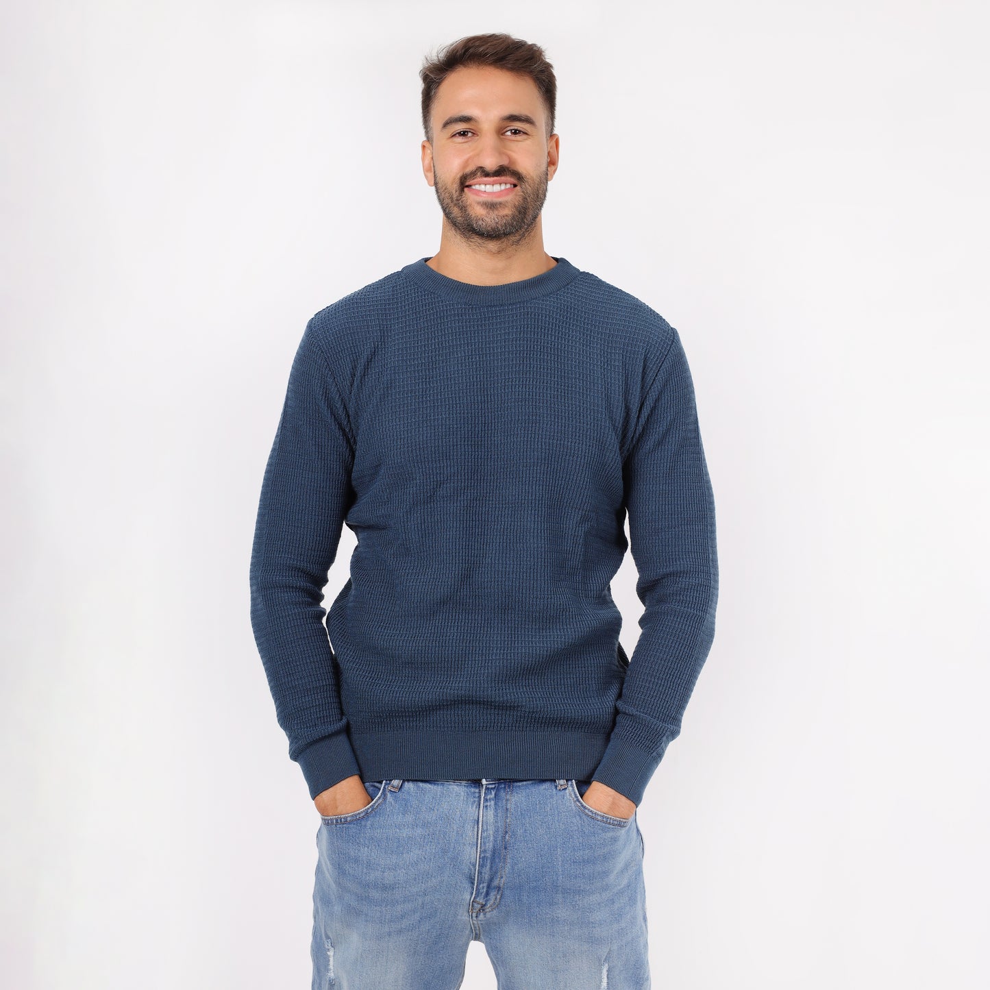 Men's Crew Neck Knit Sweater