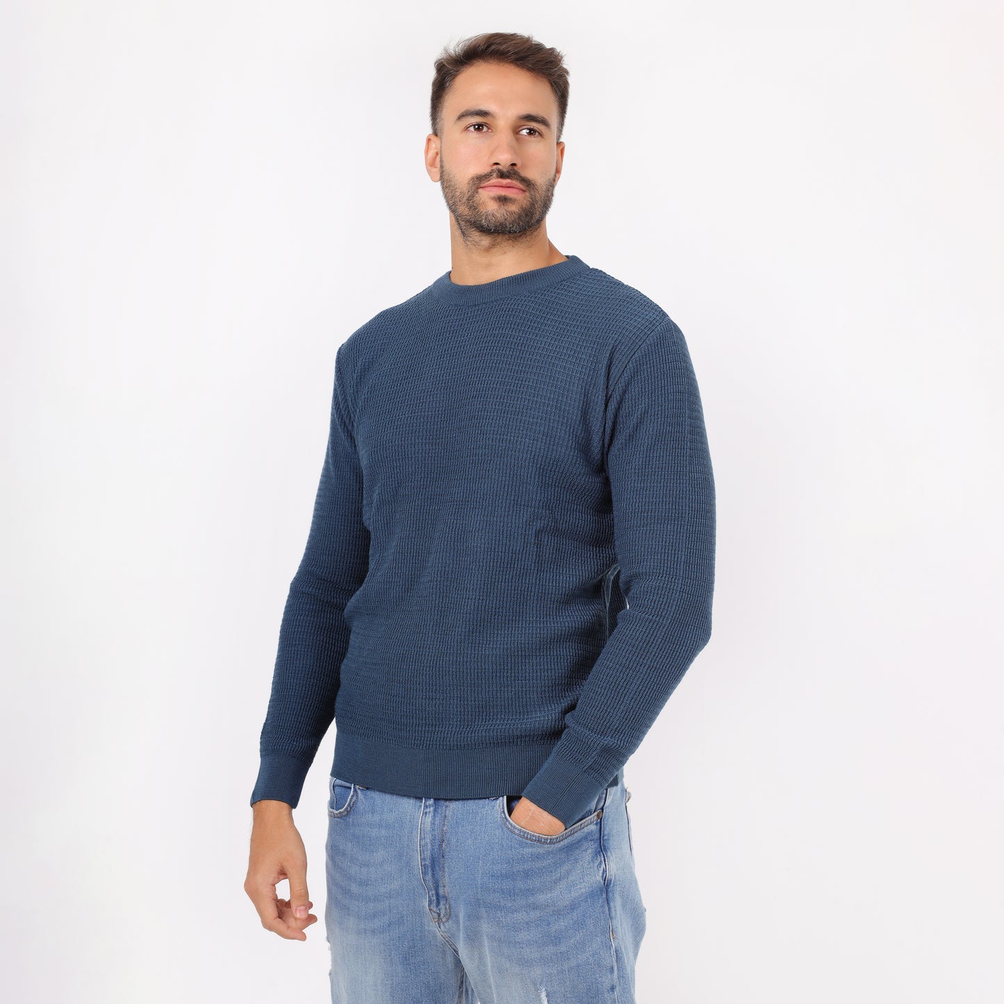 Men's Crew Neck Knit Sweater