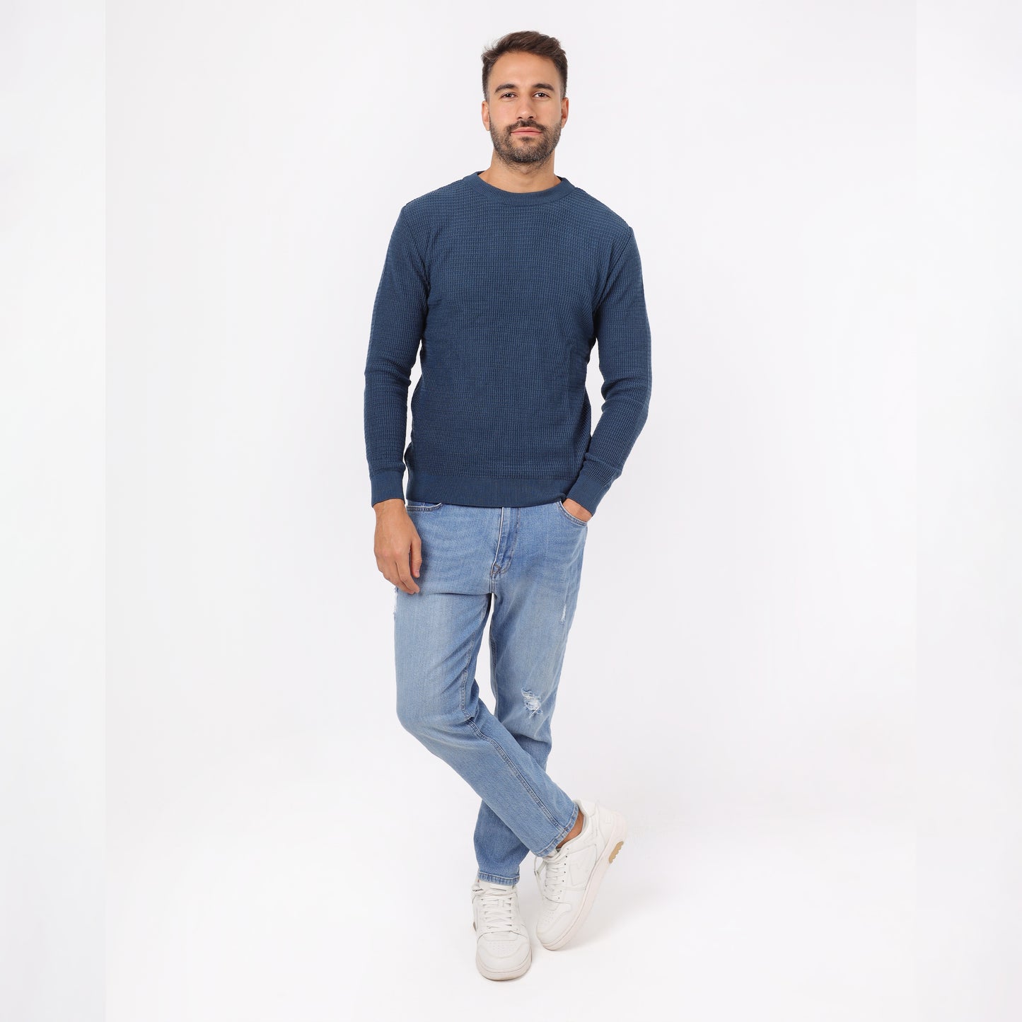 Men's Crew Neck Knit Sweater