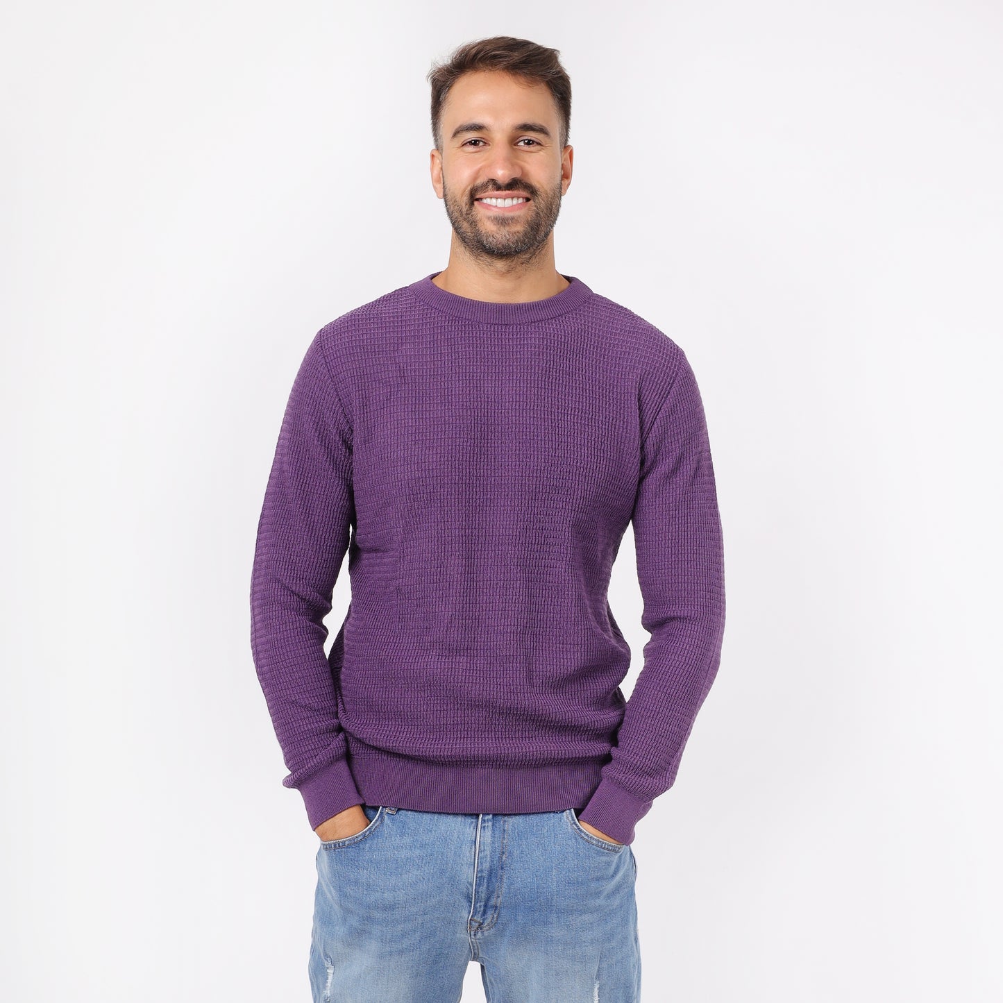 Men's Crew Neck Knit Sweater