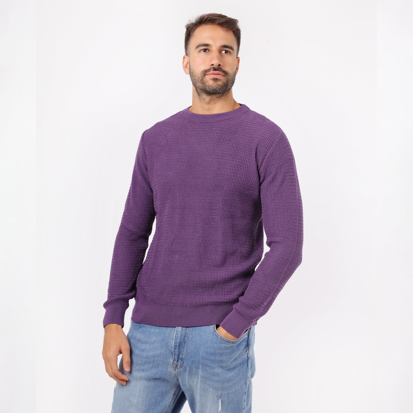 Men's Crew Neck Knit Sweater