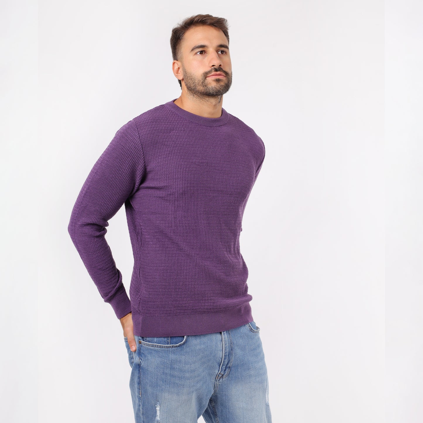 Men's Crew Neck Knit Sweater