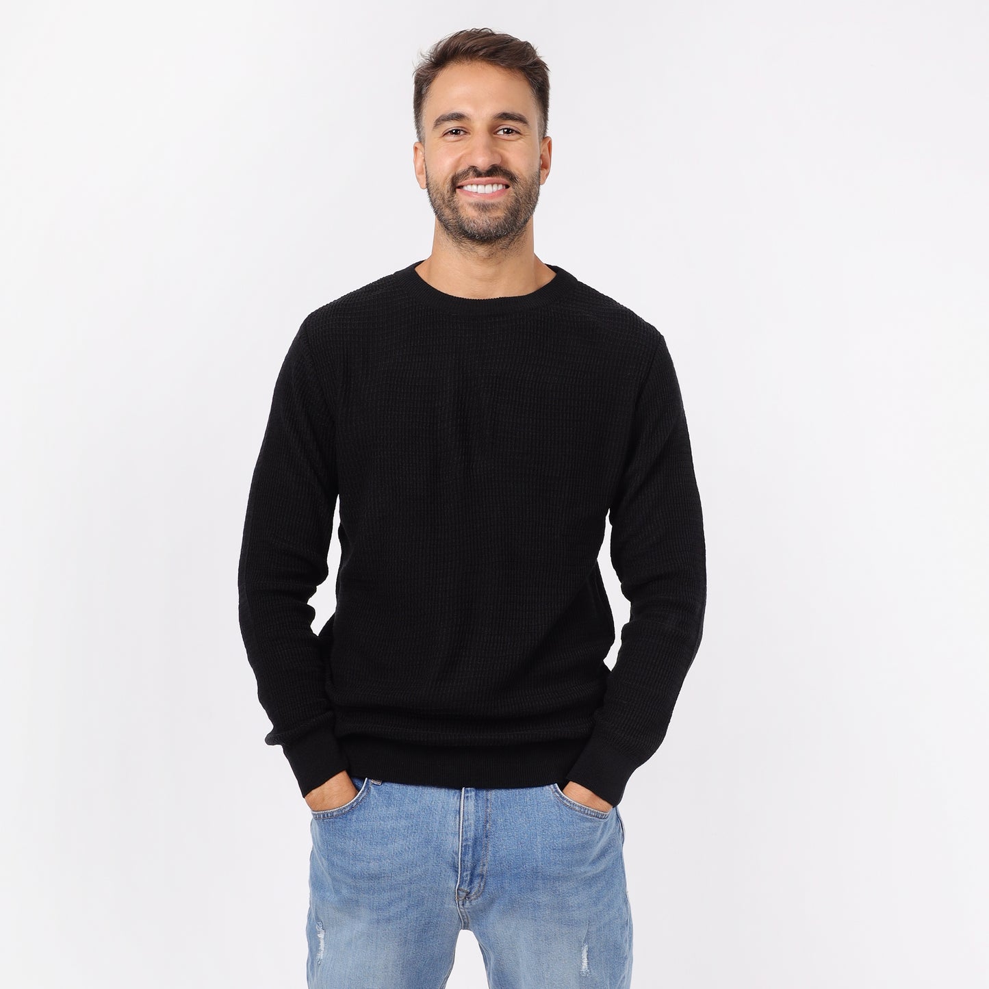 Men's Crew Neck Knit Sweater