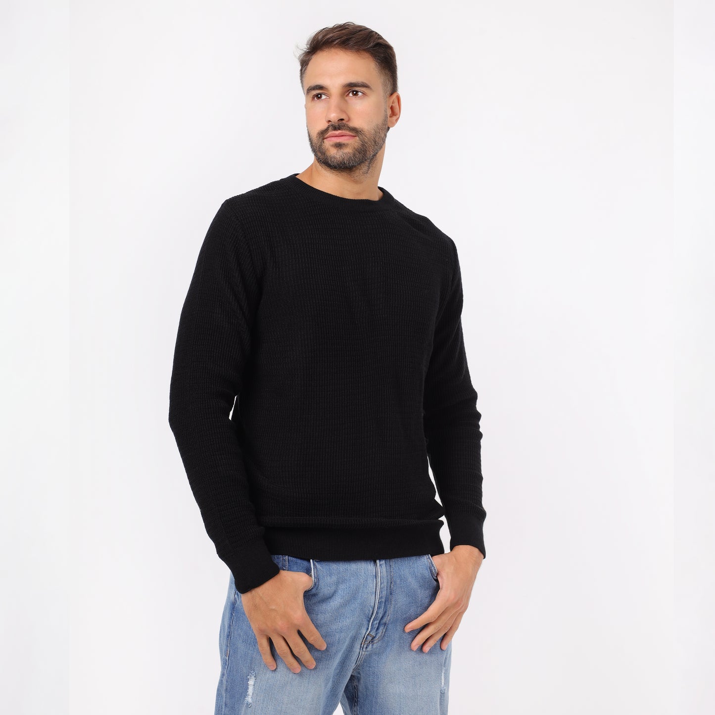 Men's Crew Neck Knit Sweater