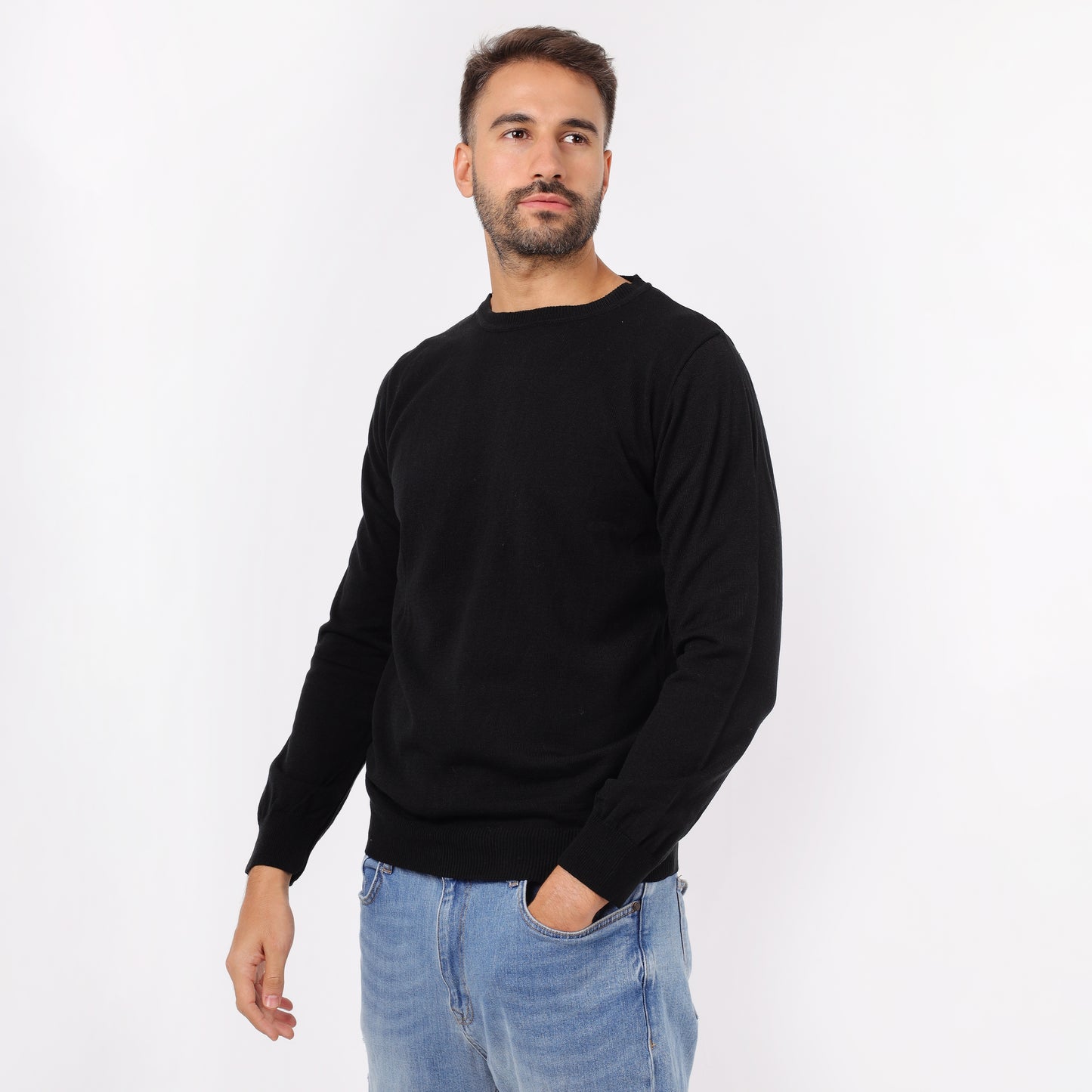 Men's Crew Neck Knit Sweater