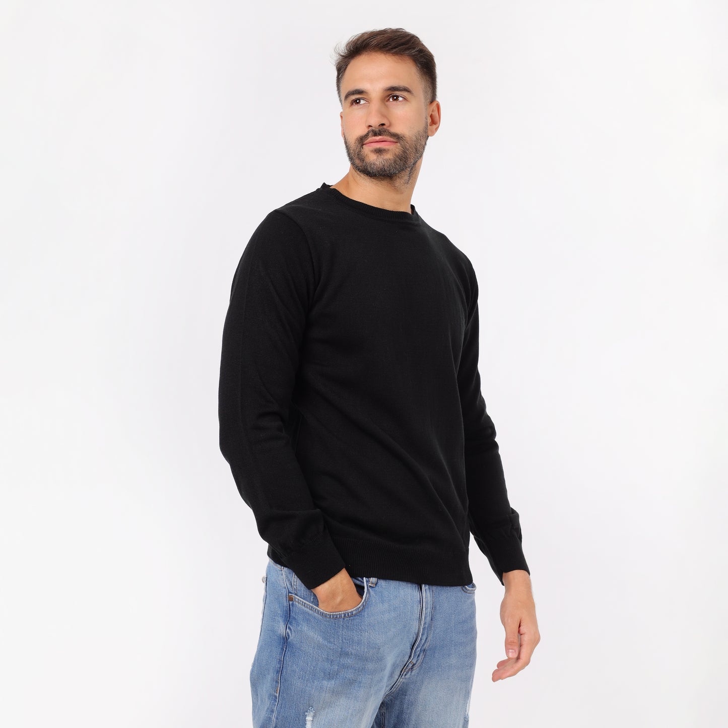 Men's Crew Neck Knit Sweater