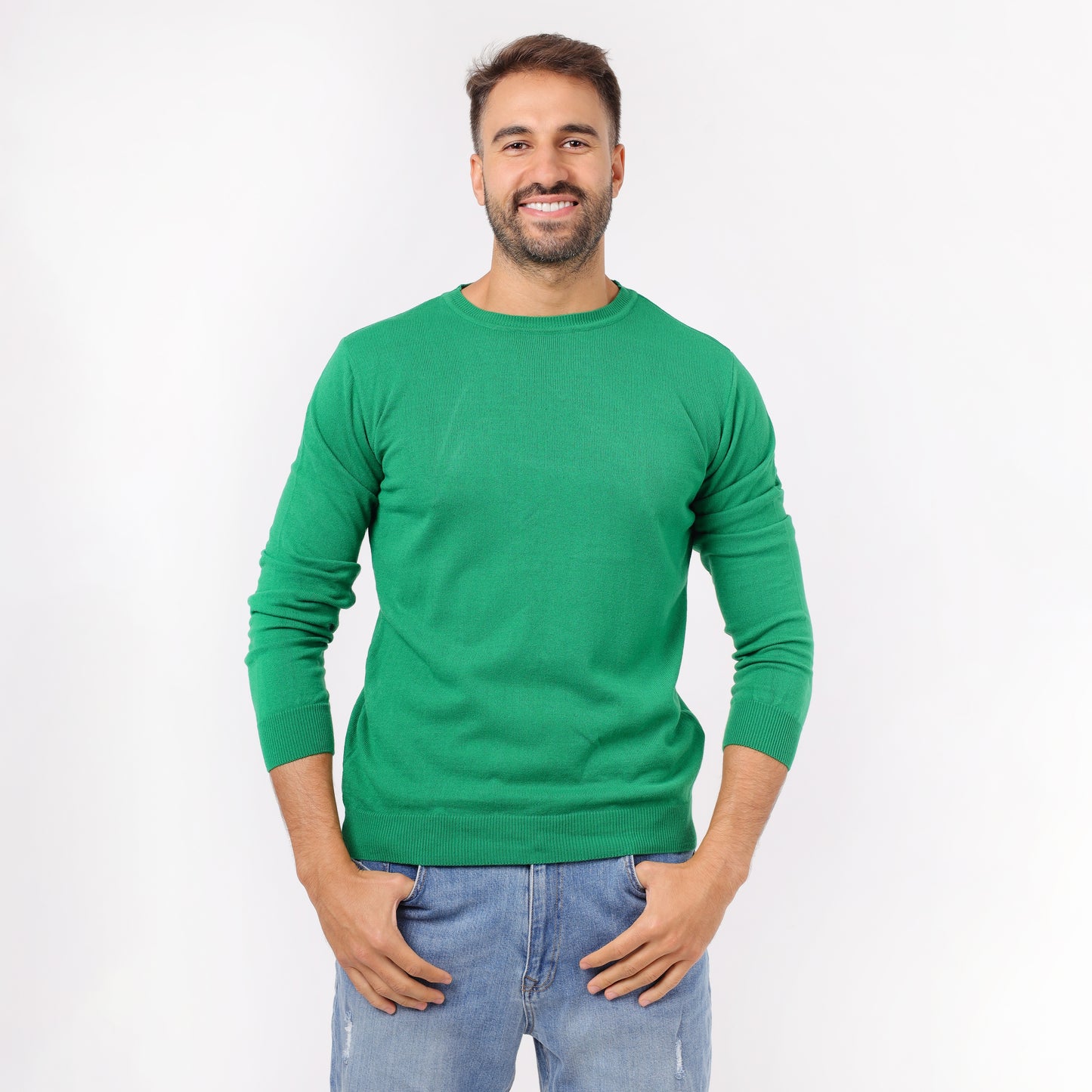 Men's Crew Neck Knit Sweater