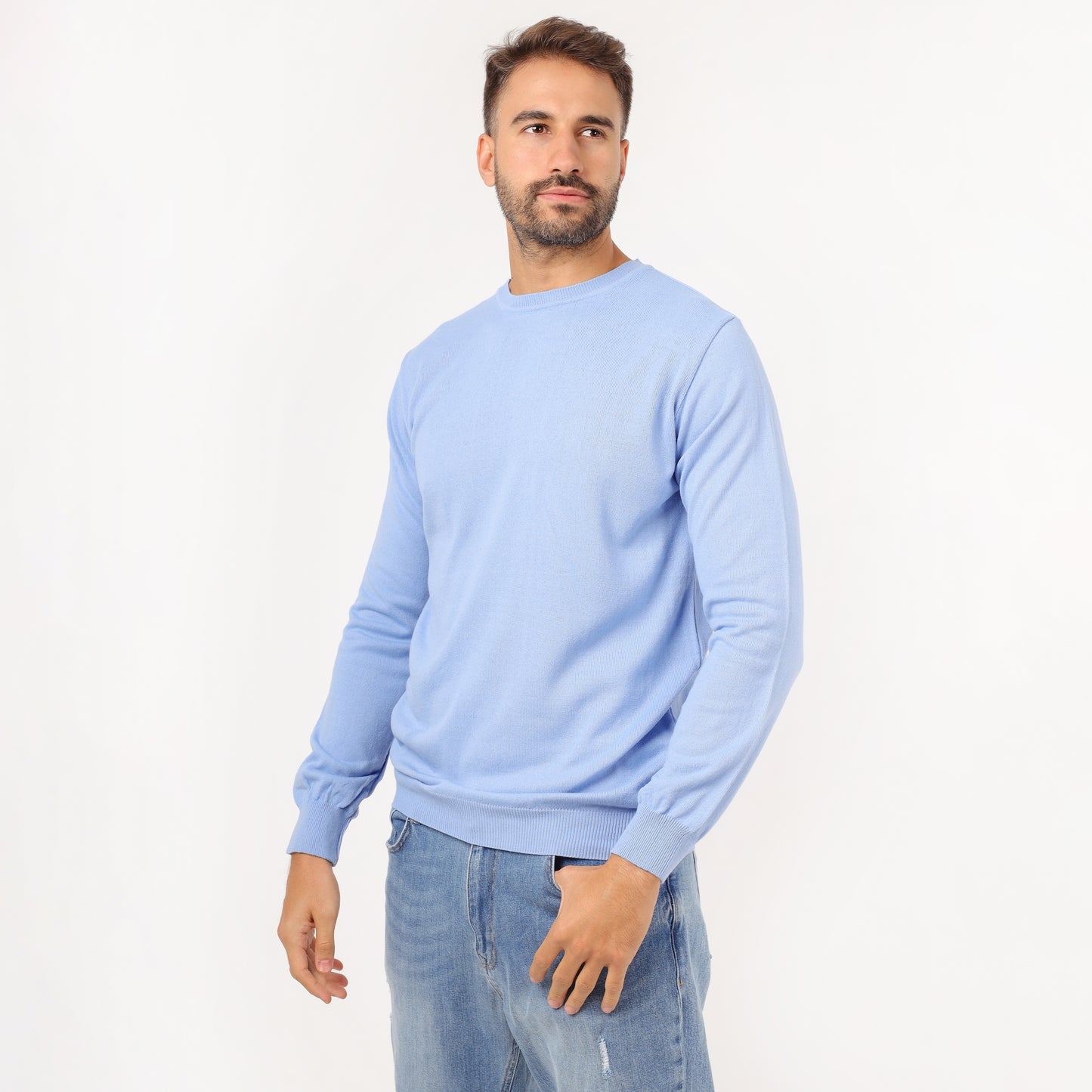 Men's Crew Neck Knit Sweater