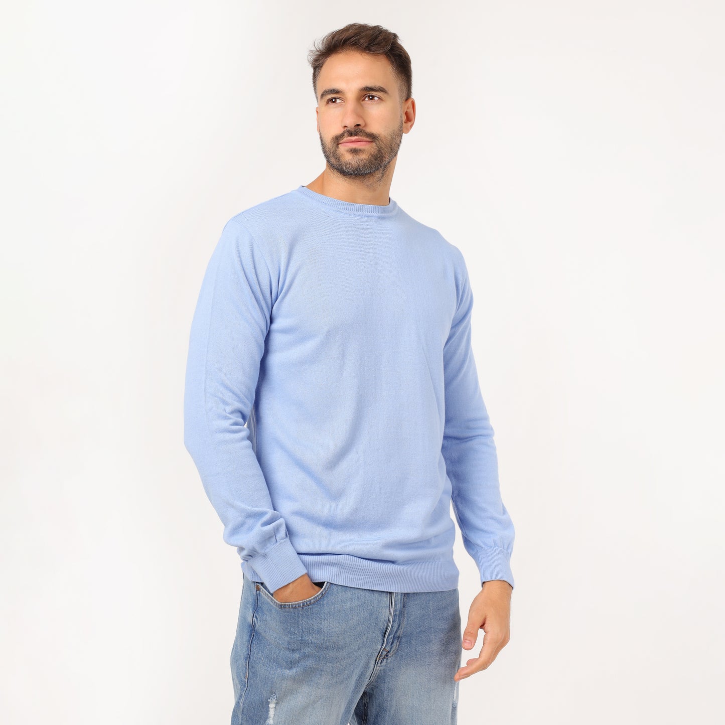 Men's Crew Neck Knit Sweater