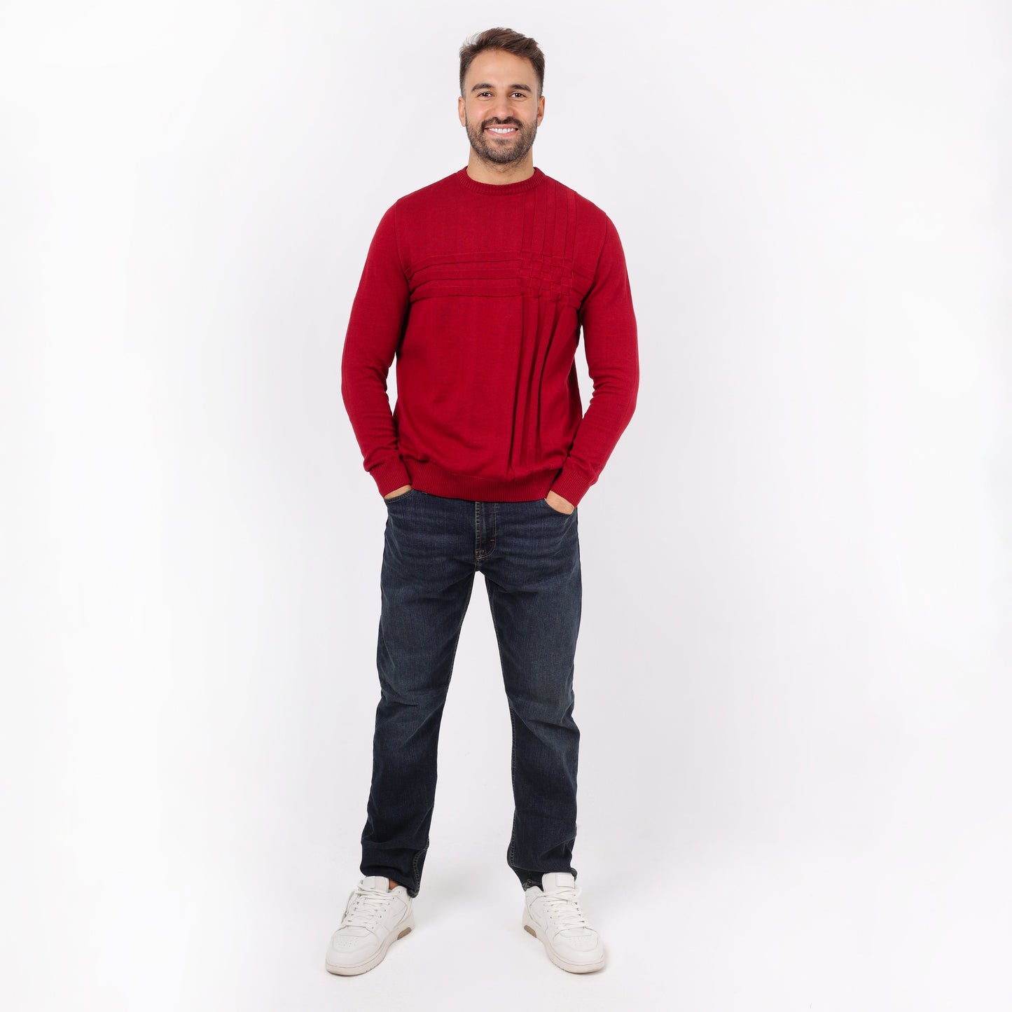 Men's Crew Neck Knit Sweater