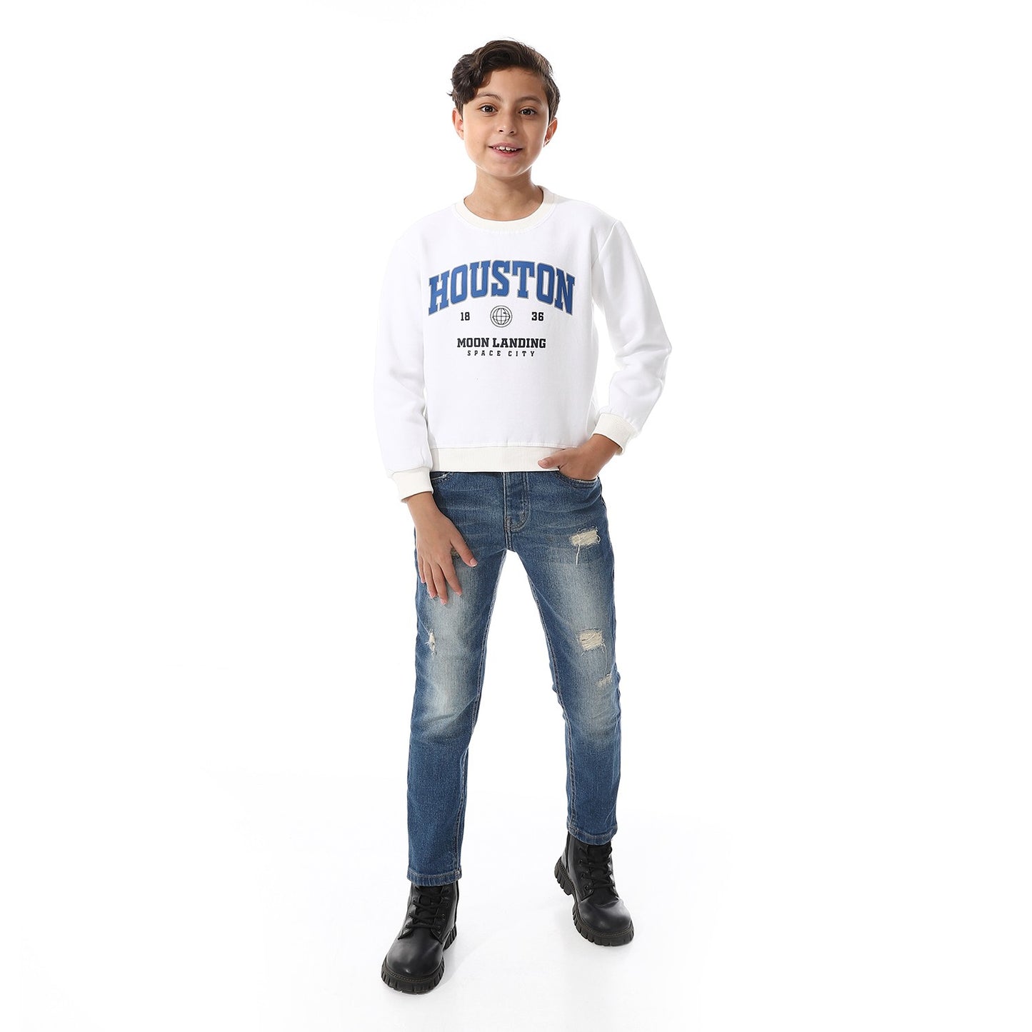 Boys Melton Sweatshirt