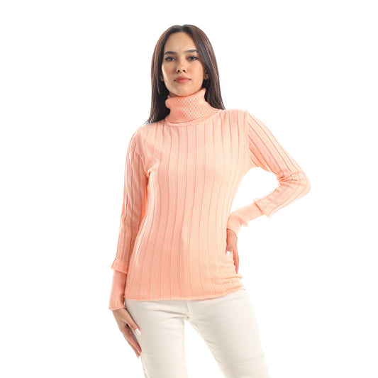Women’s High Neck Knit Sweater
