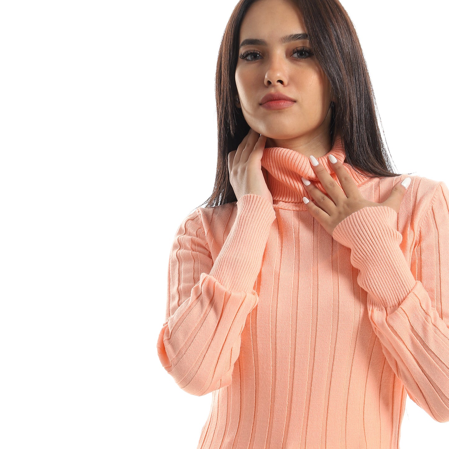 Women’s High Neck Knit Sweater