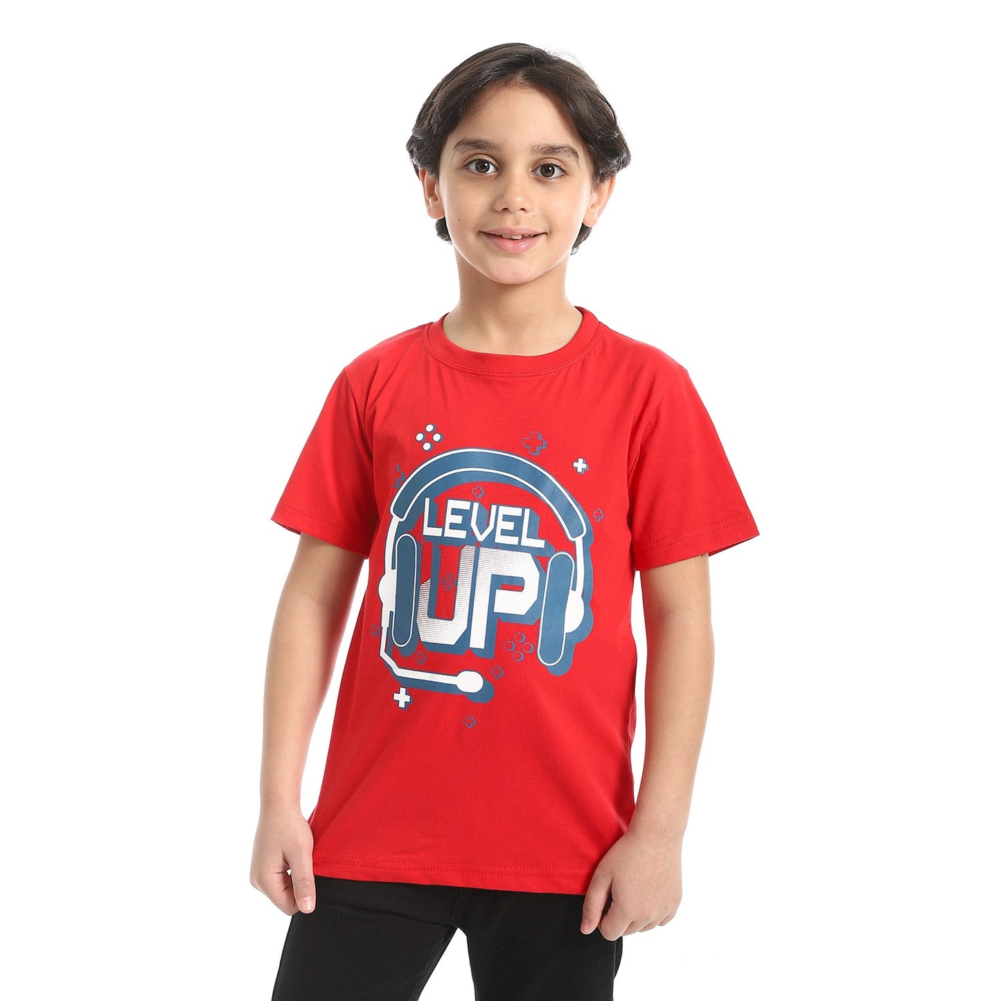 Boys Cotton Printed T-Shirt
