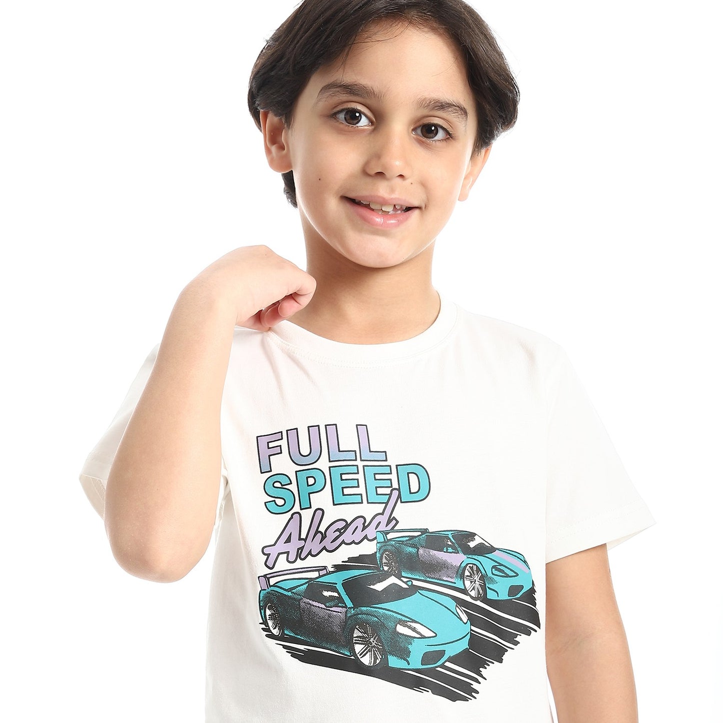Boys Cotton Printed T-Shirt