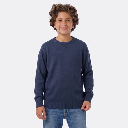 Boys Crew Neck Knit Sweater