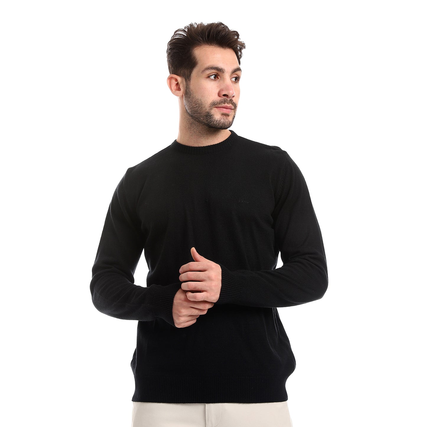 Men's Crewneck Knit Sweater