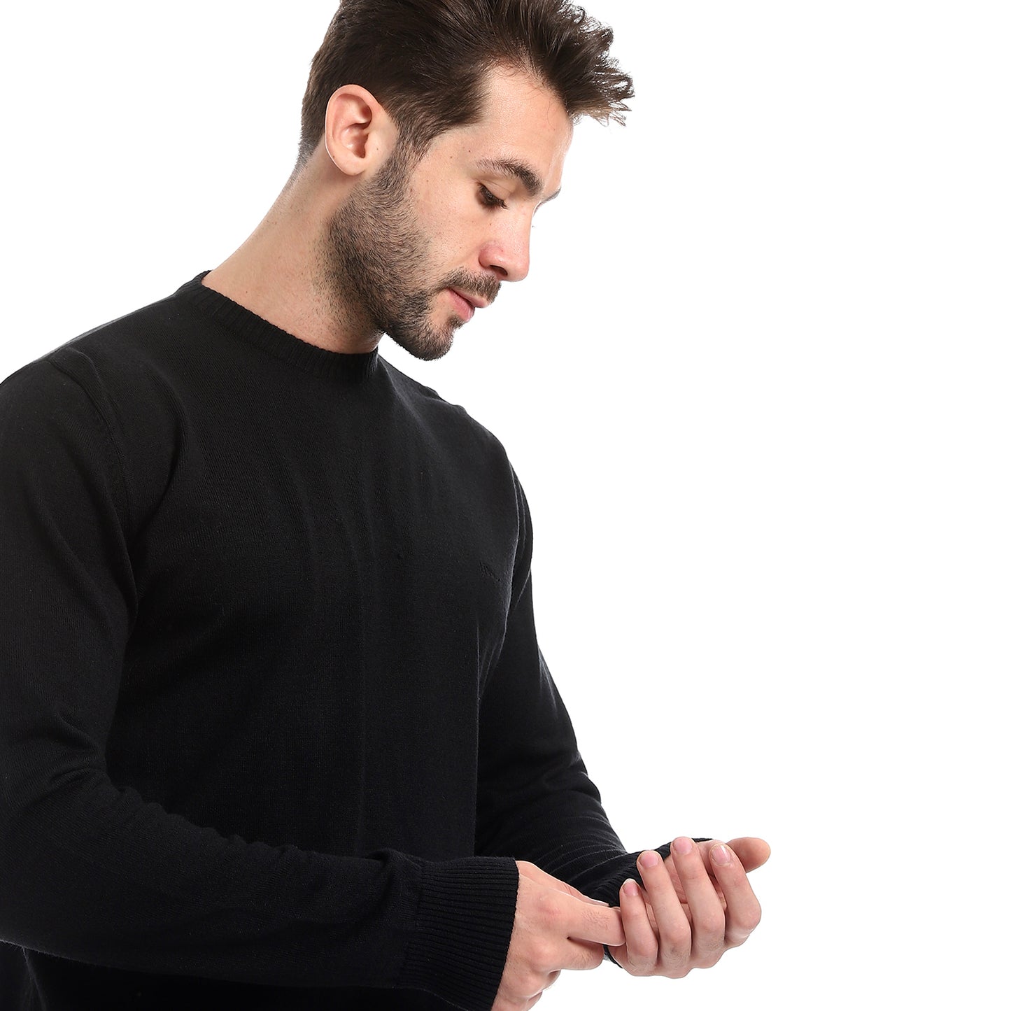 Men's Crewneck Knit Sweater