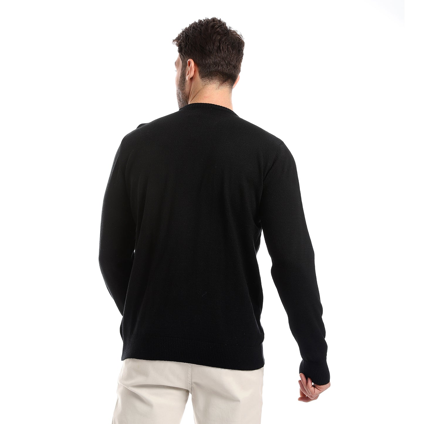 Men's Crewneck Knit Sweater