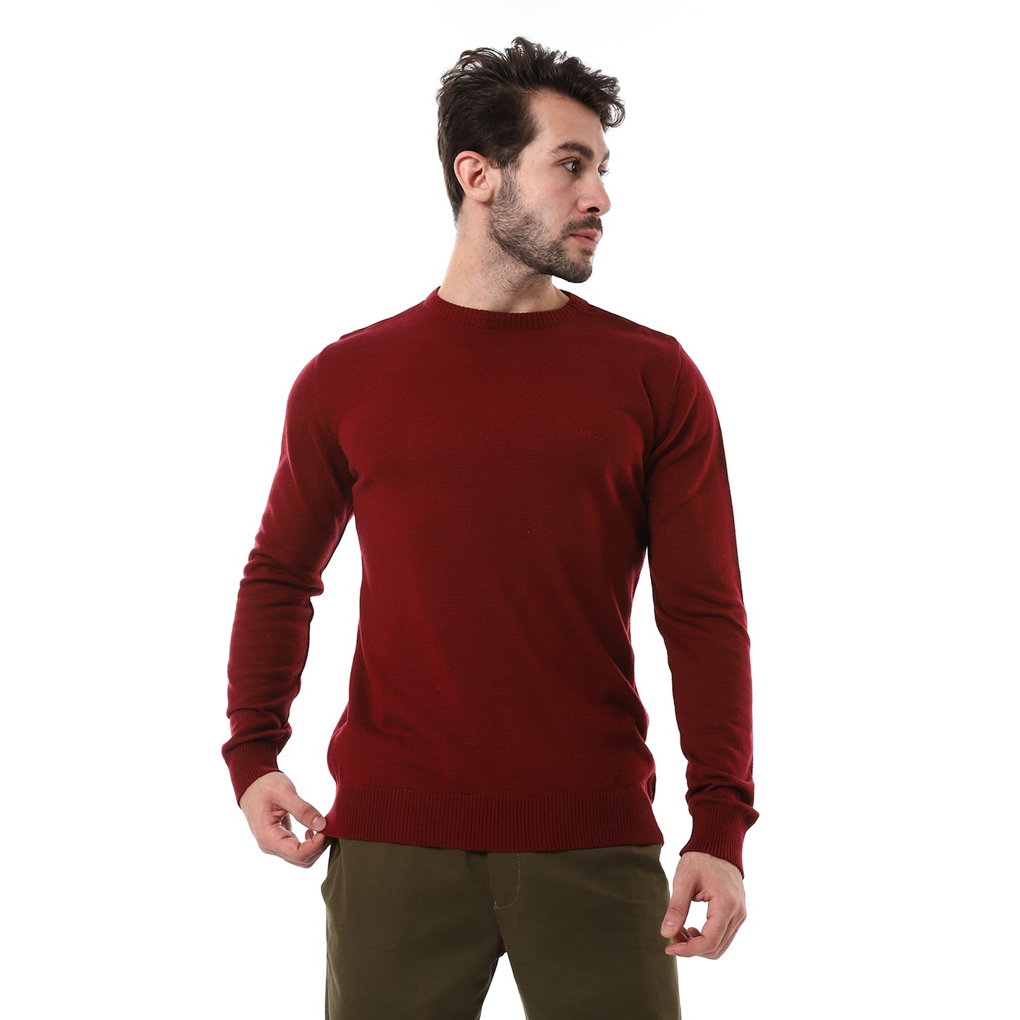 Men's Crewneck Knit Sweater