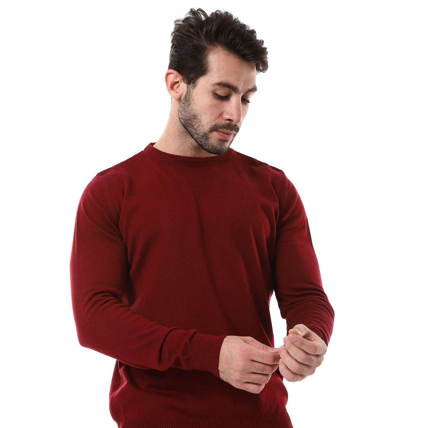Men's Crewneck Knit Sweater