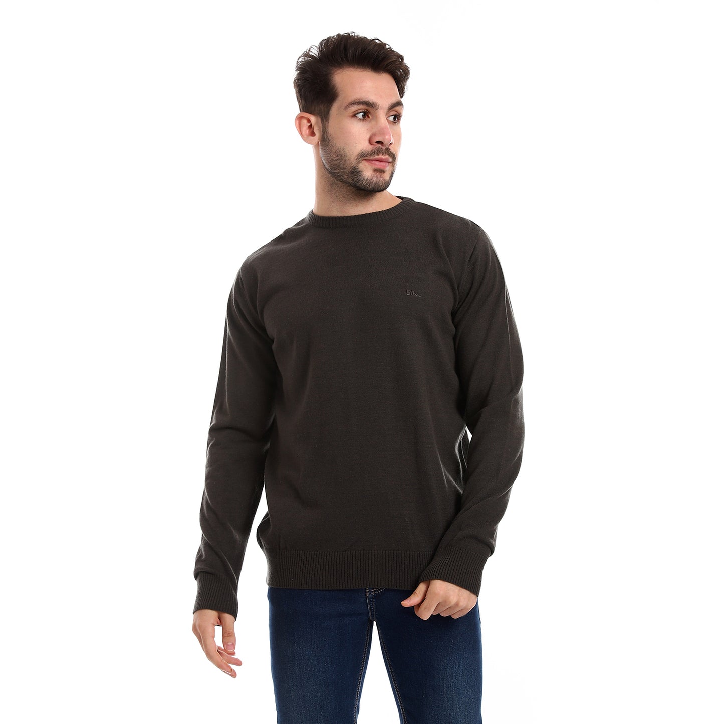 Men's Crewneck Knit Sweater