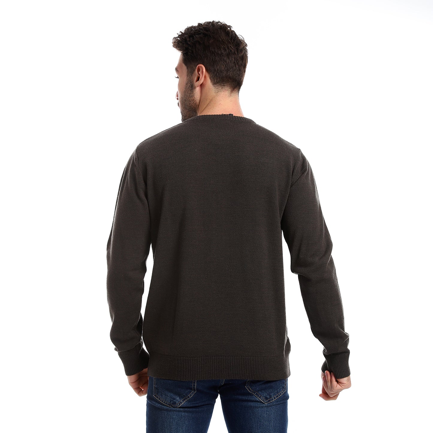 Men's Crewneck Knit Sweater