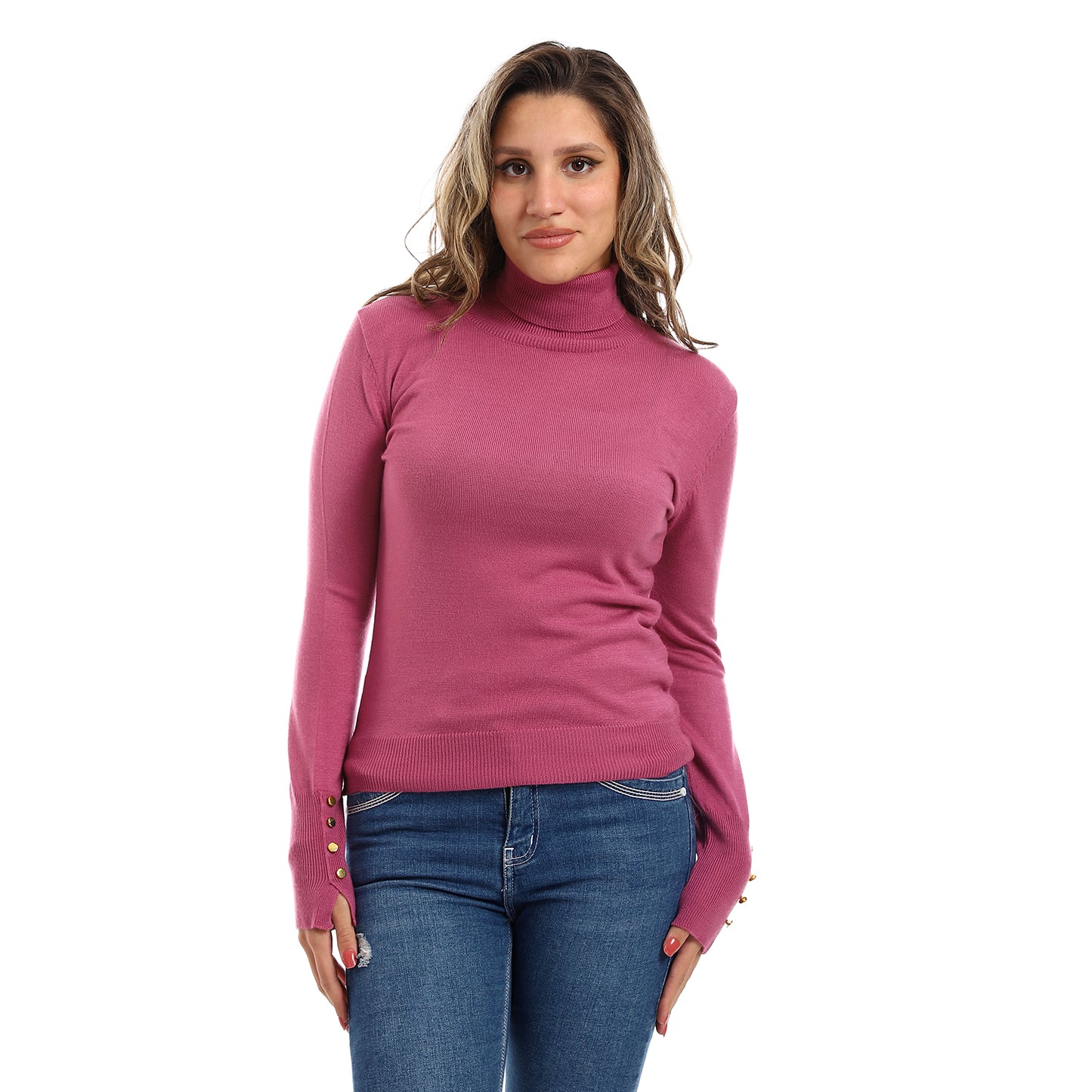 High Neck Pullover