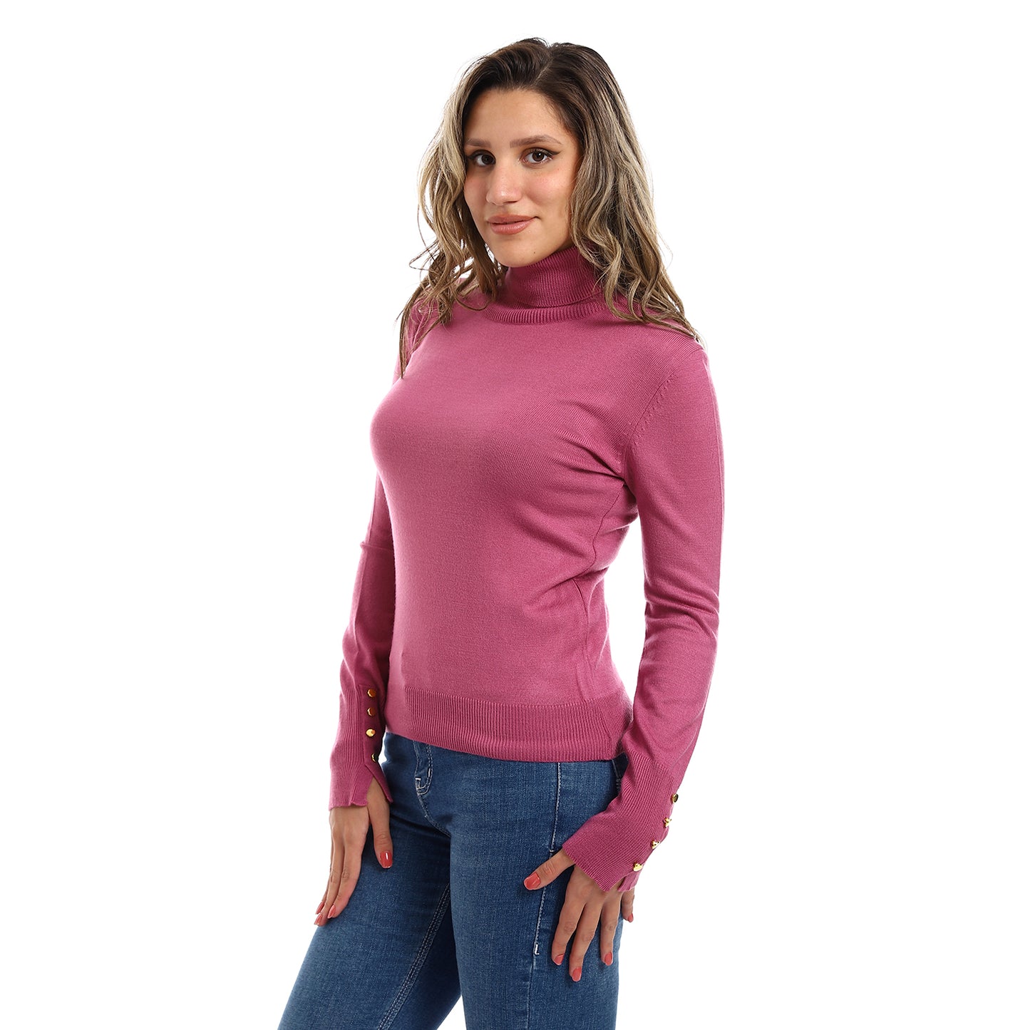 High Neck Pullover