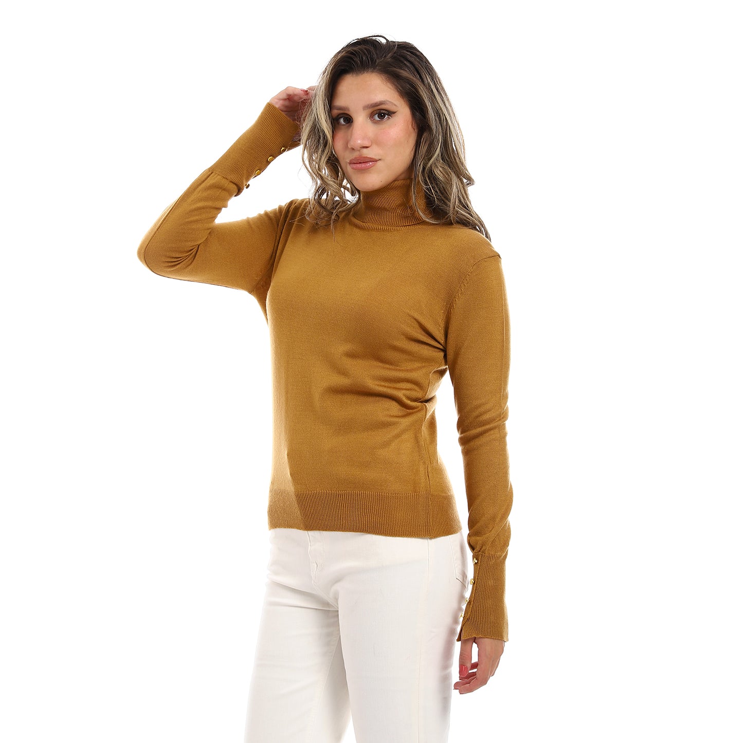 High Neck Pullover