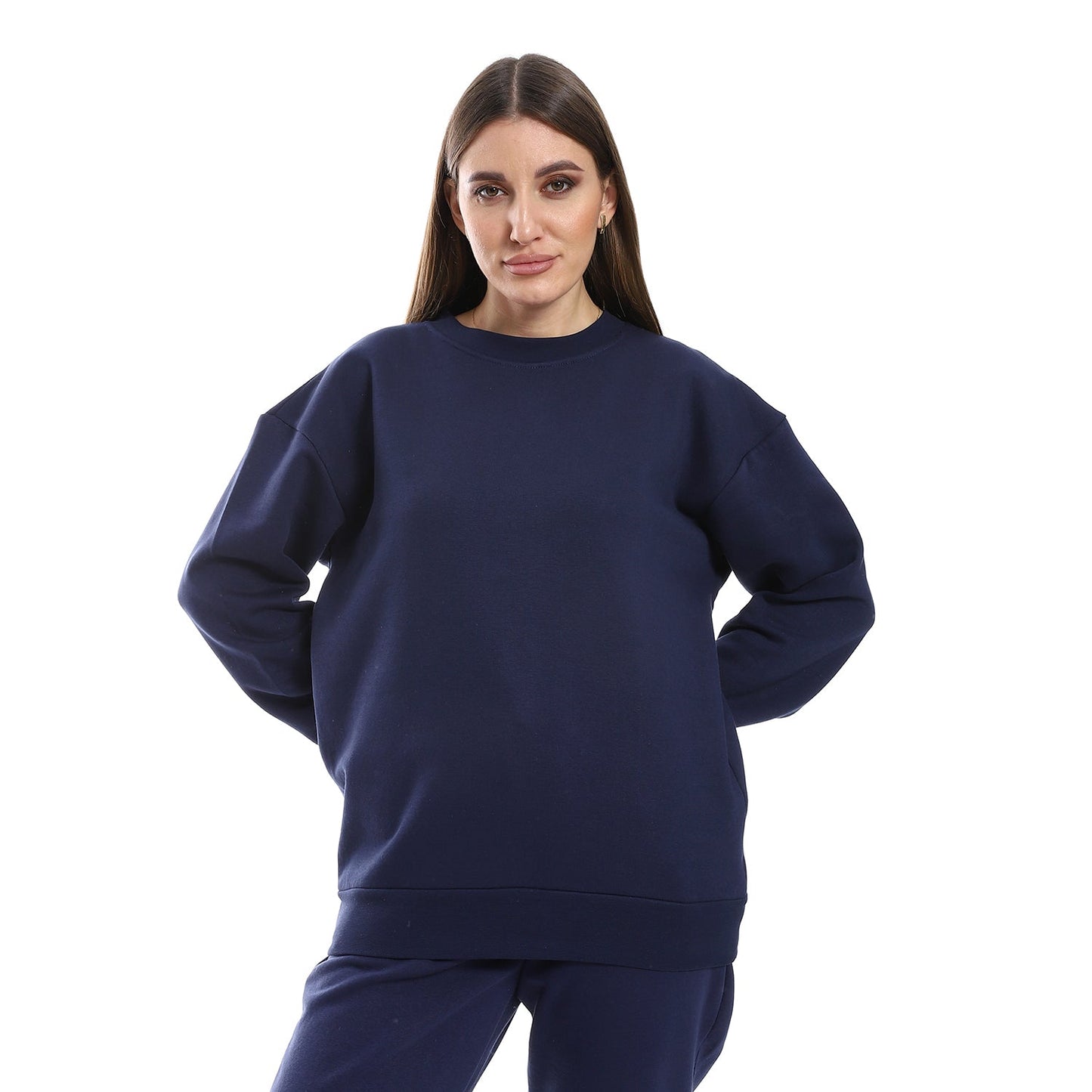 Women's Cotton Crewneck Sweatshirt