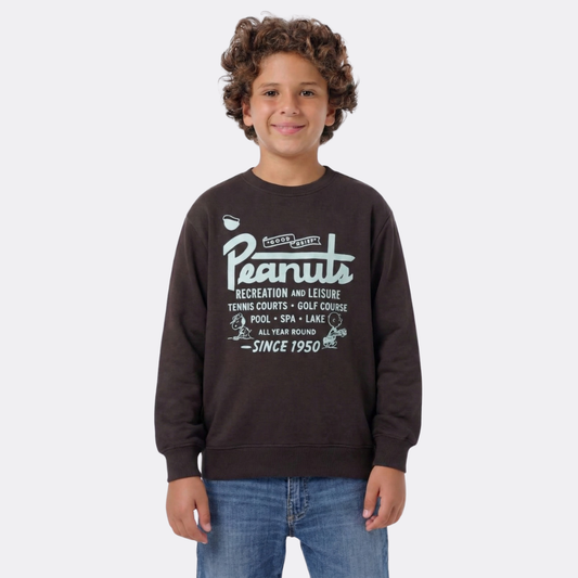 Boys Melton Printed Sweatshirt