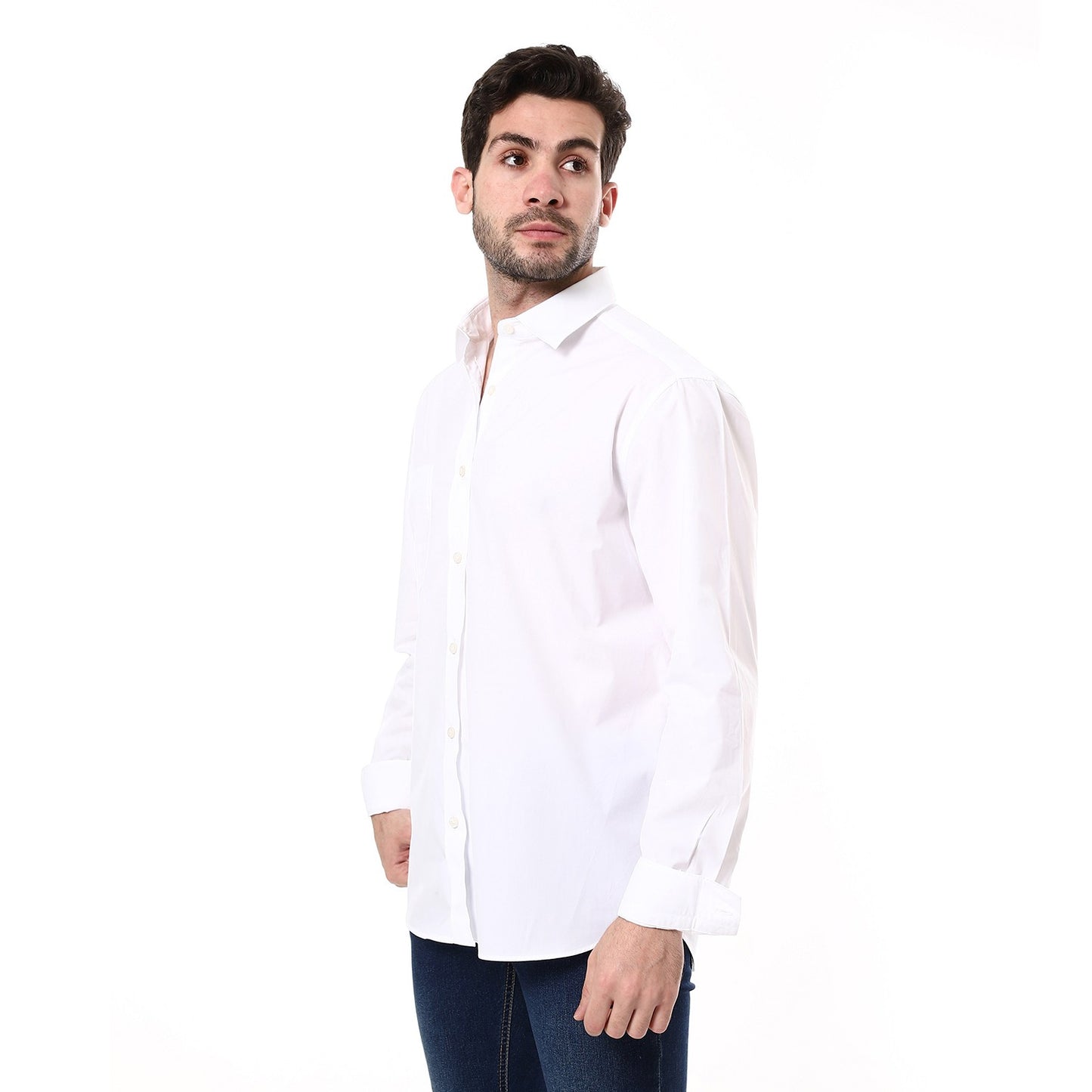 Men's Cotton Plain Shirt