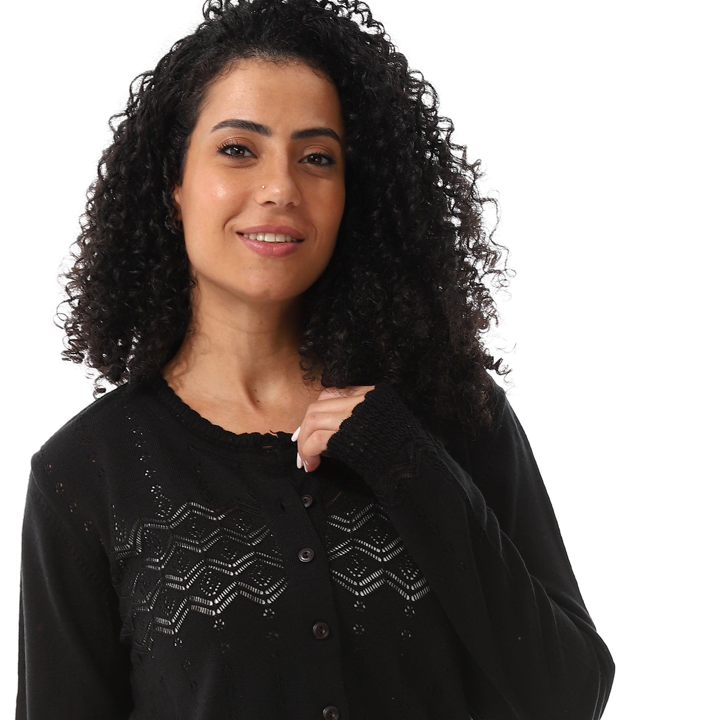 Women's Knited Button Front Cardigan