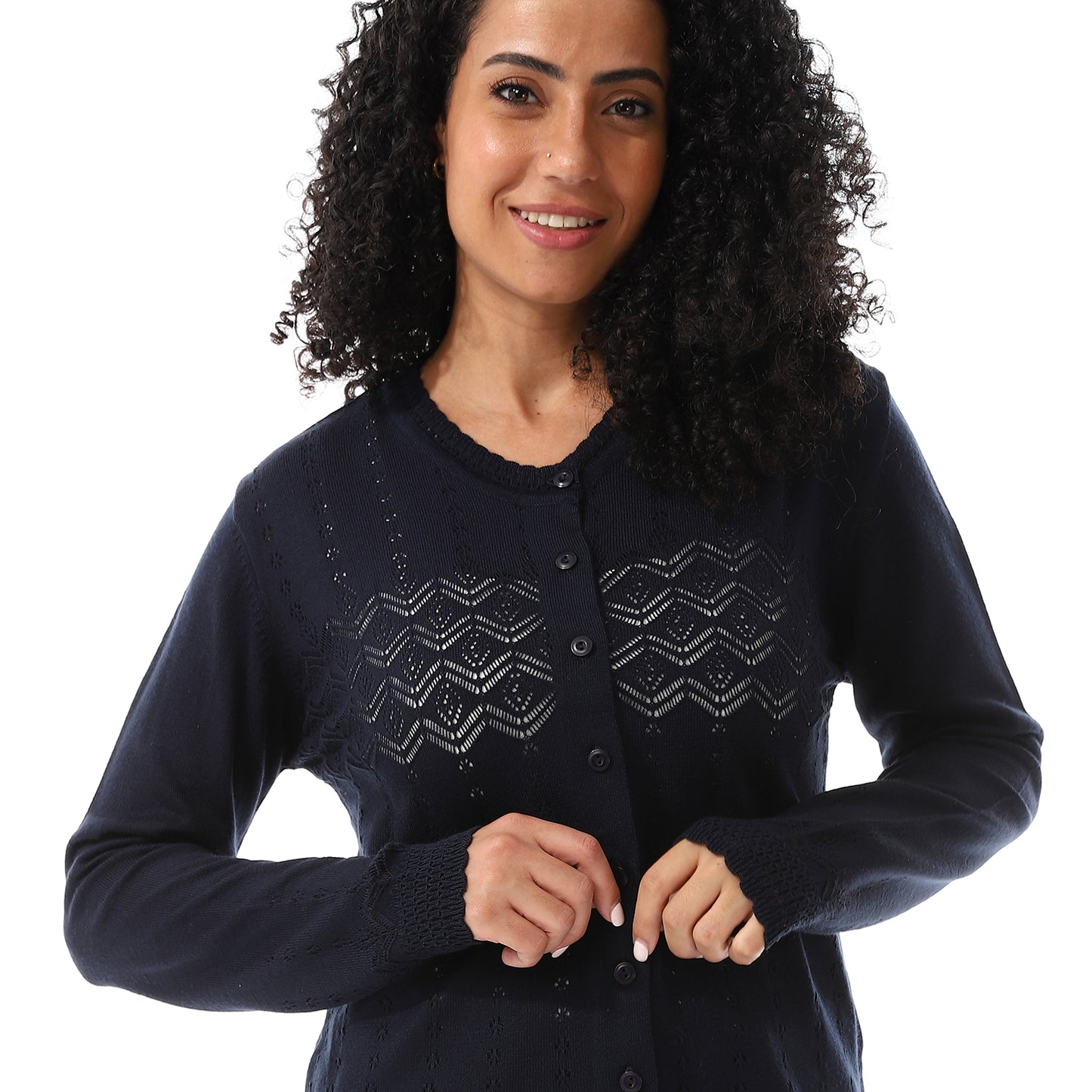 Women's Knited Button Front Cardigan