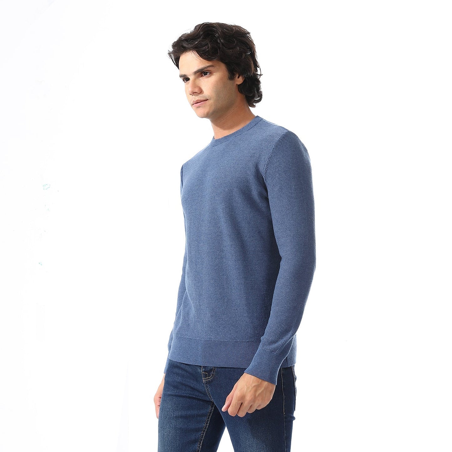 Men's Crewneck Plain Sweater