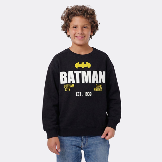 Boys Melton Printed Sweatshirt