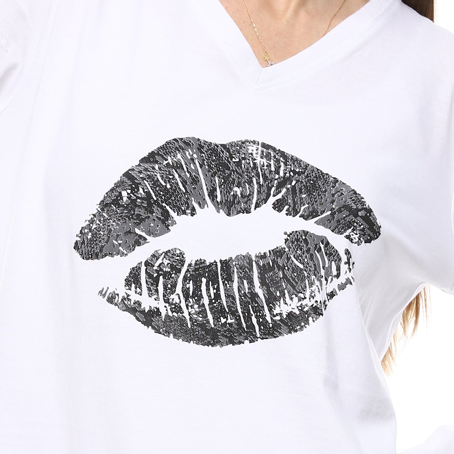 Women's Cotton Printed T-Shirt