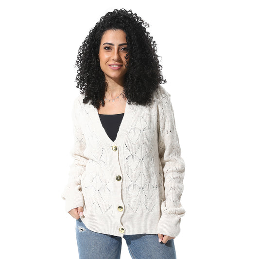 Women’s Button-Up Knit Cardigan