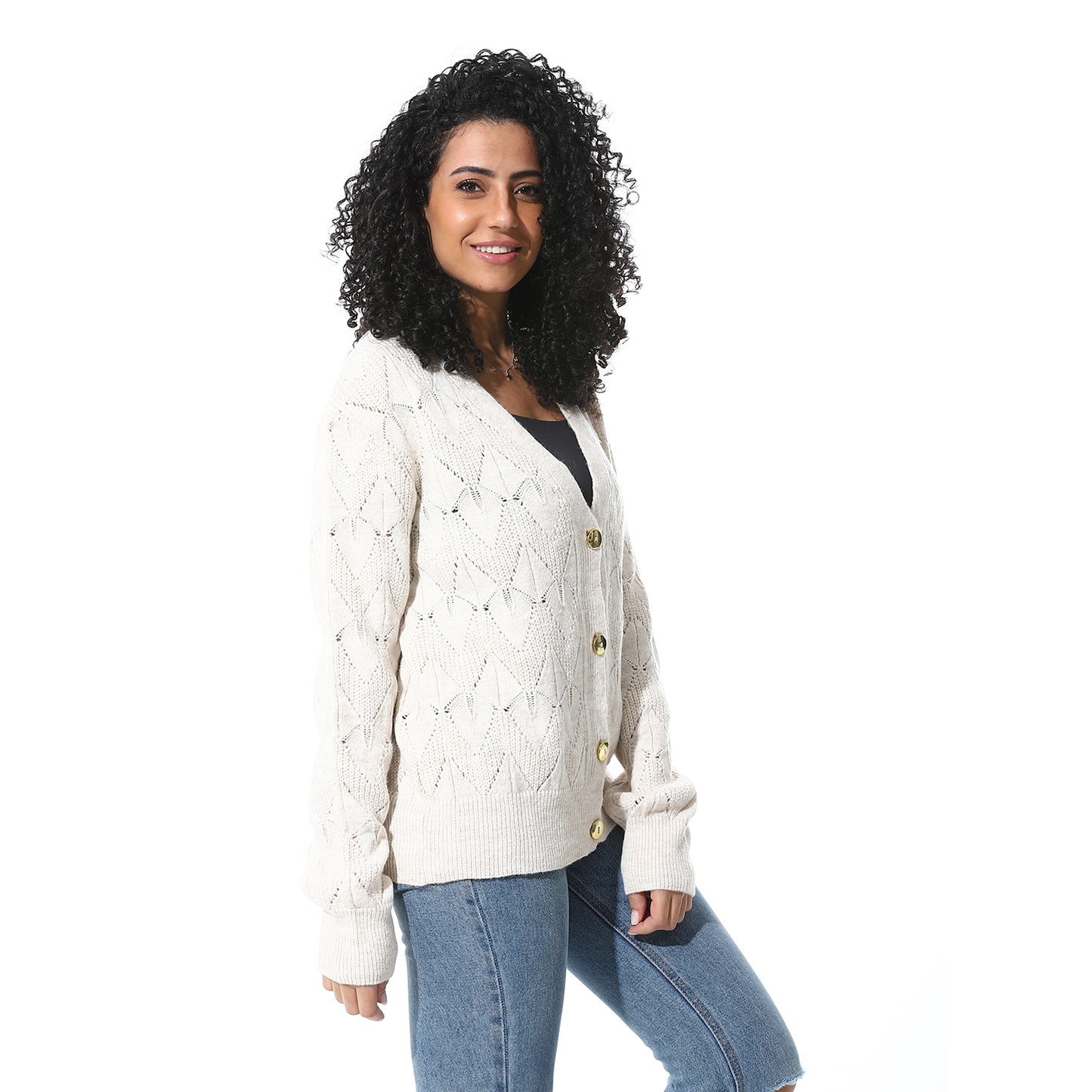 Women’s Button-Up Knit Cardigan