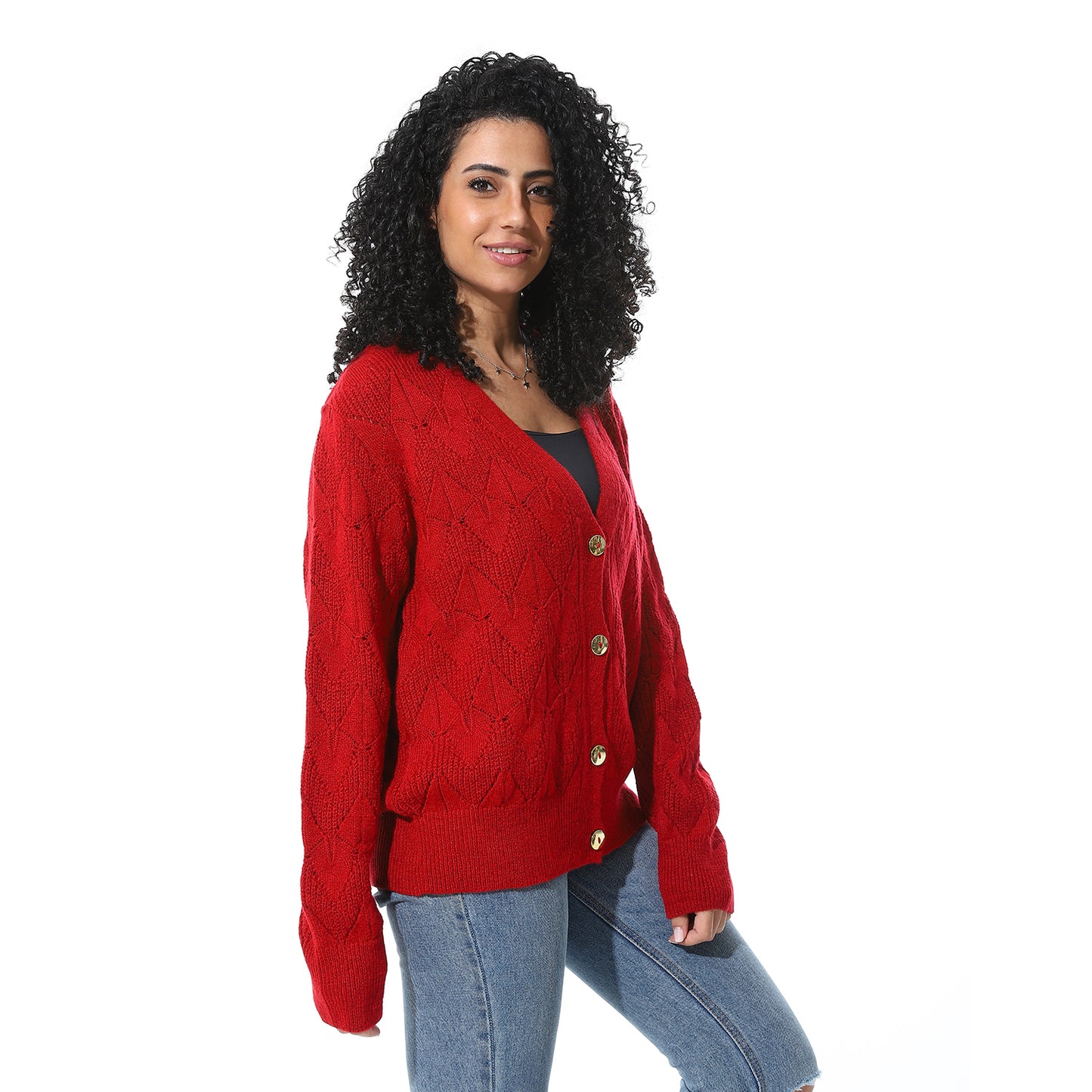 Women’s Button-Up Knit Cardigan