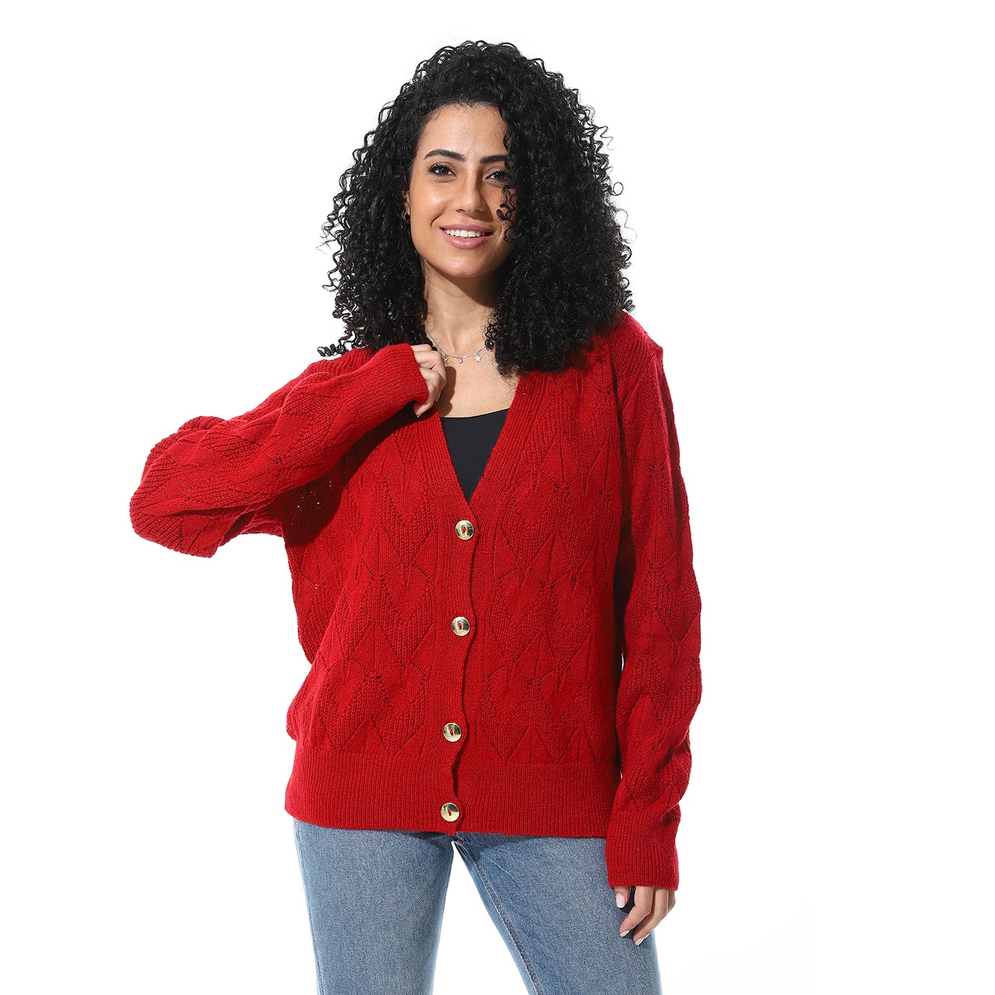 Women’s Button-Up Knit Cardigan