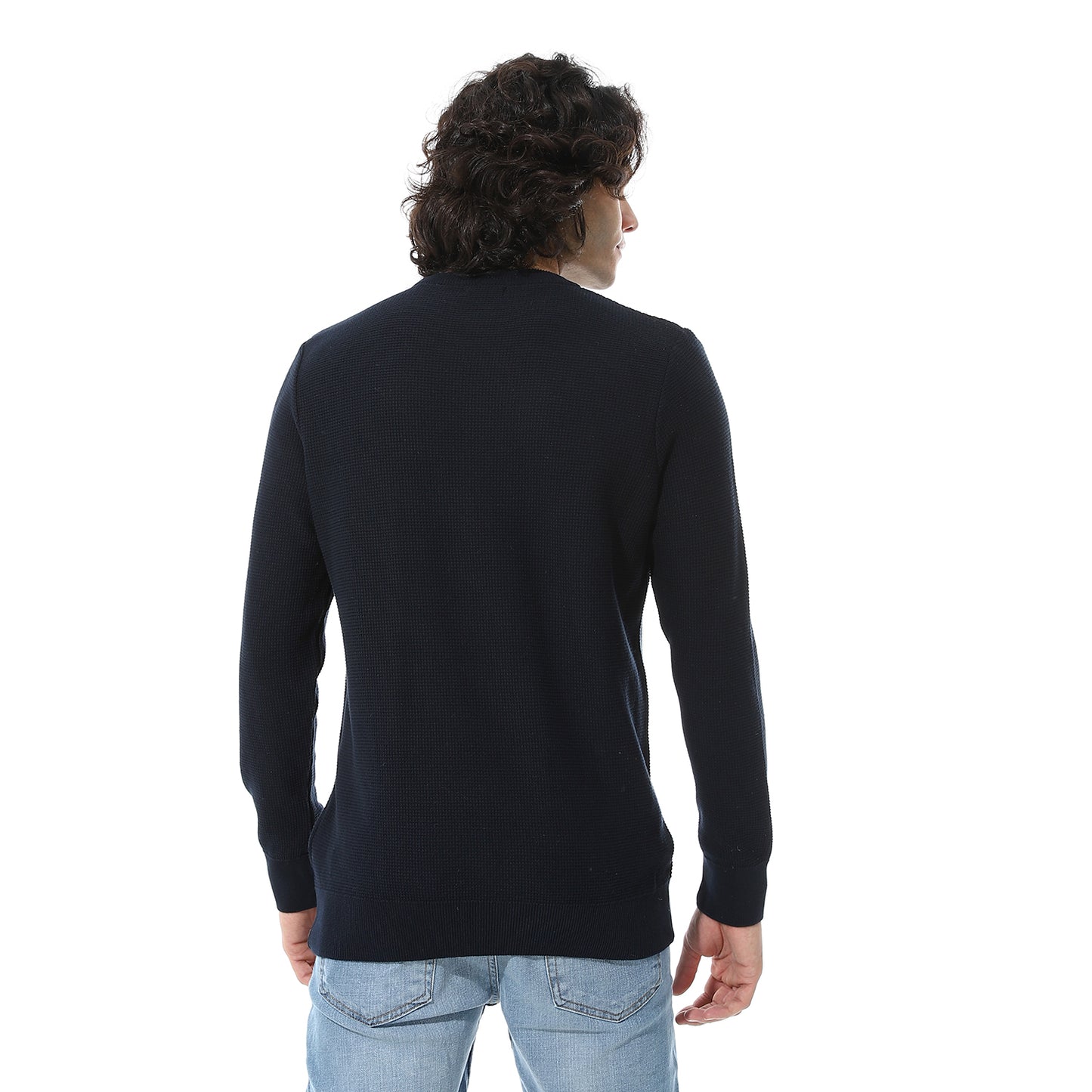 Men's Crewneck Plain Sweater