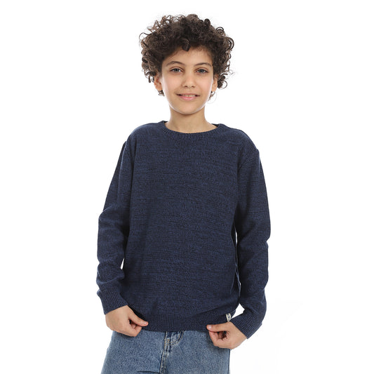 Boys Crew Neck Knit Sweater