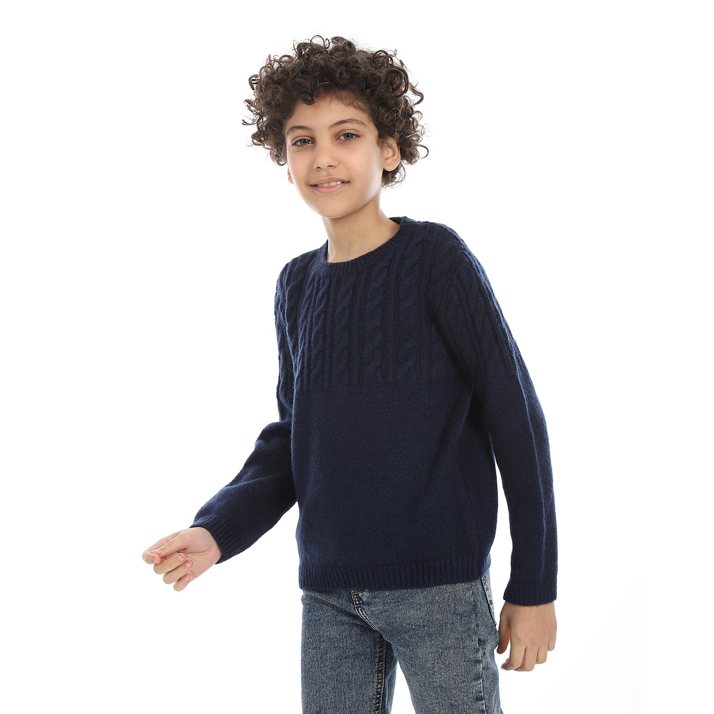 Boys Crew Neck Pullover