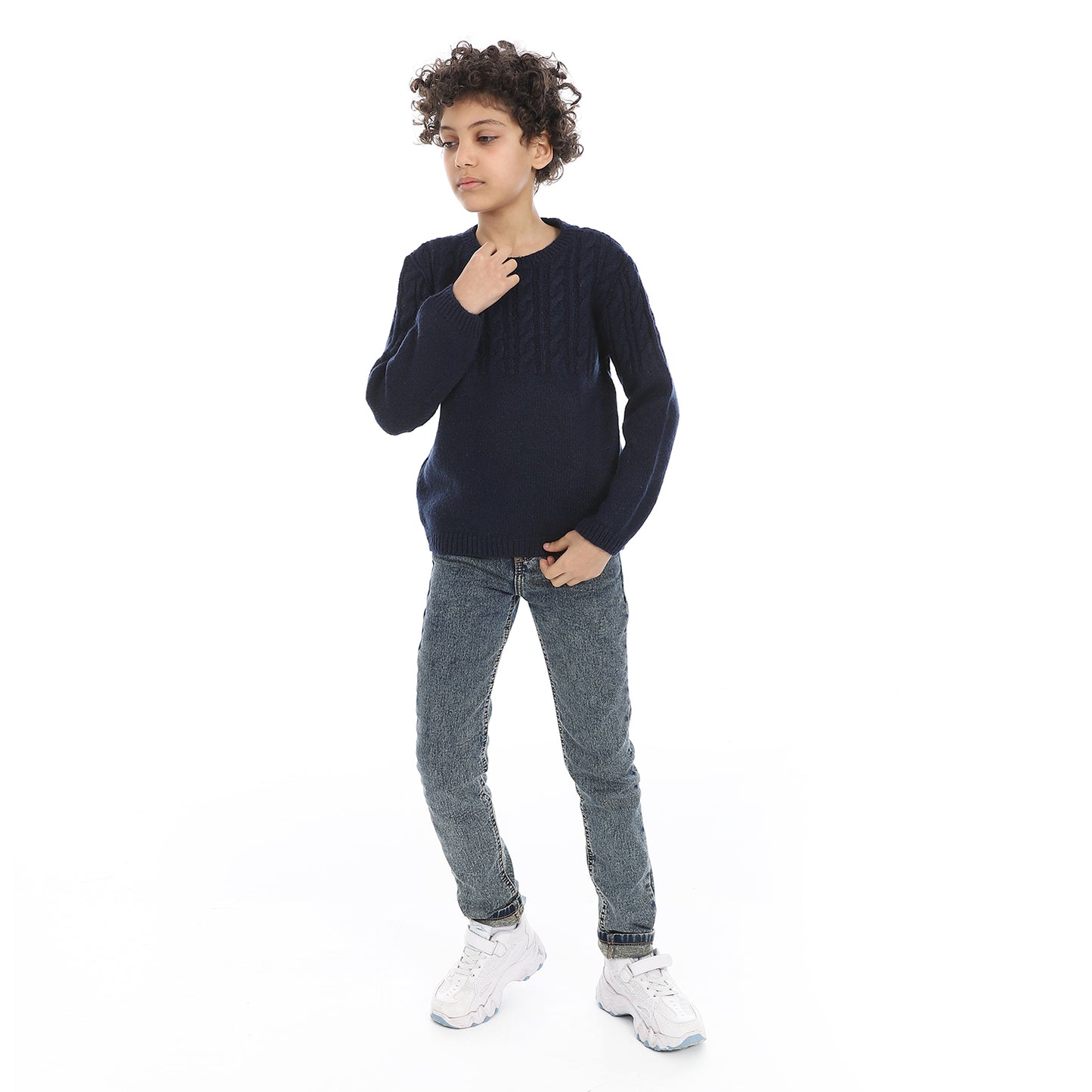 Boys Crew Neck Pullover
