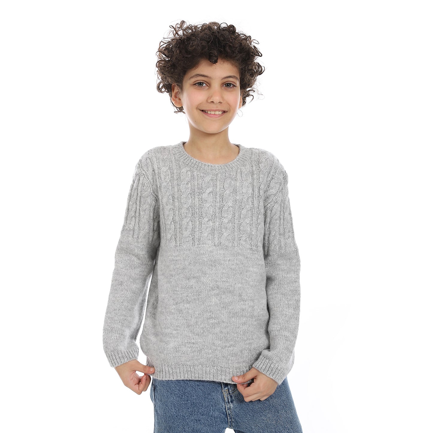 Boys Crew Neck Pullover
