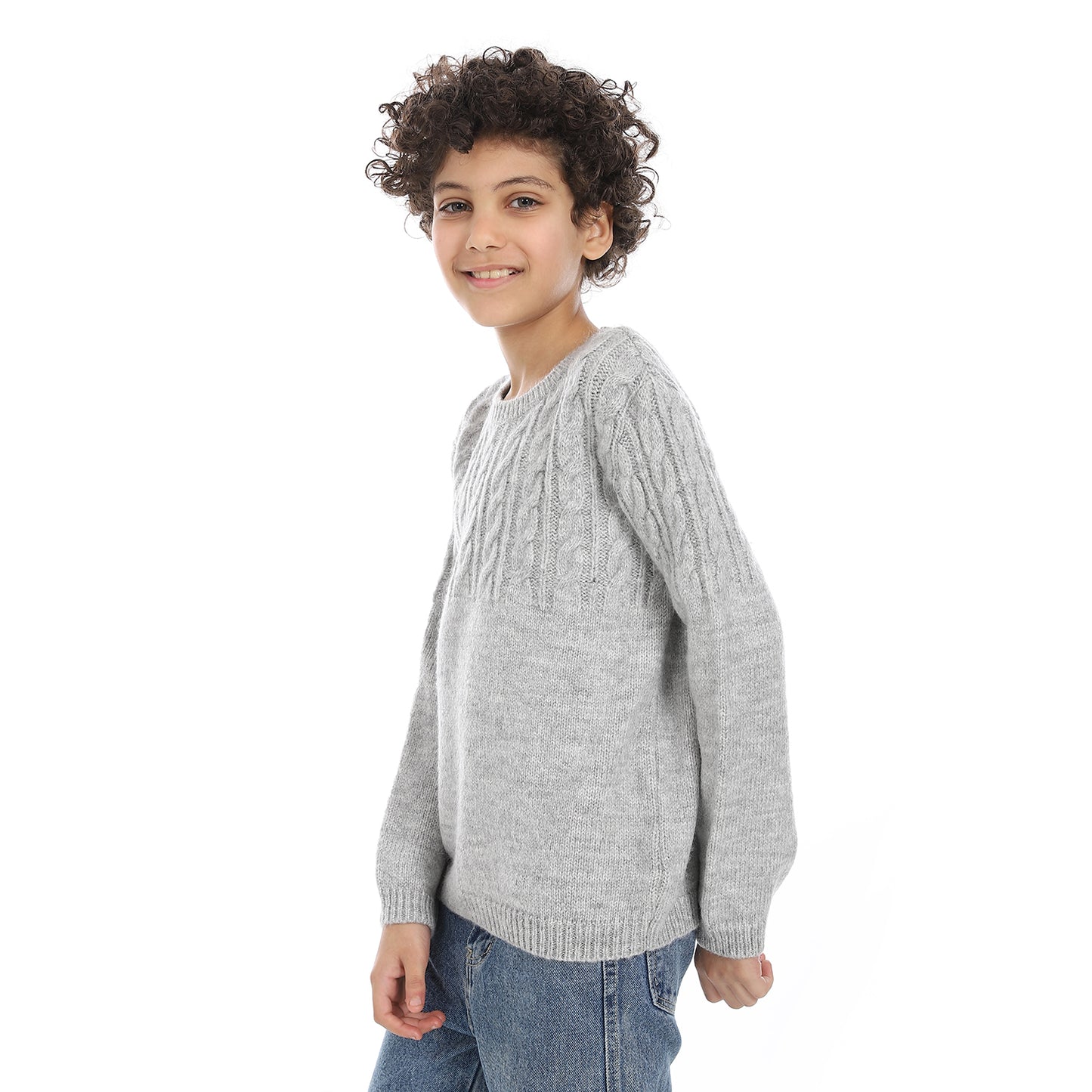 Boys Crew Neck Pullover