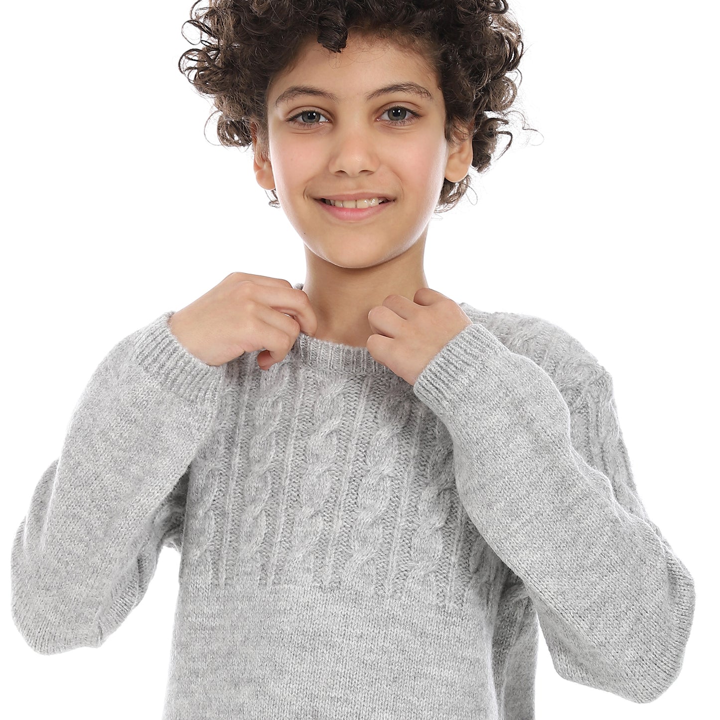 Boys Crew Neck Pullover