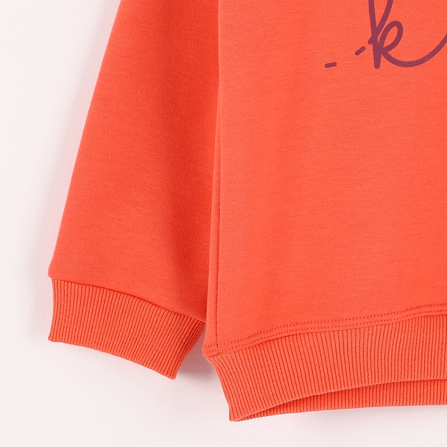 Girls Cotton Printed Sweatshirt